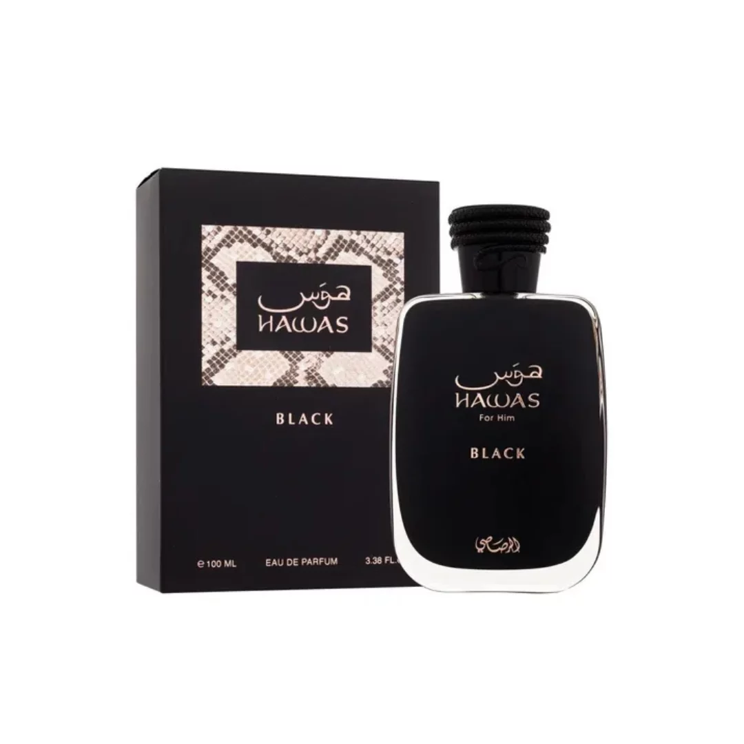 HAWAS BLACK · HAWAS RASASI